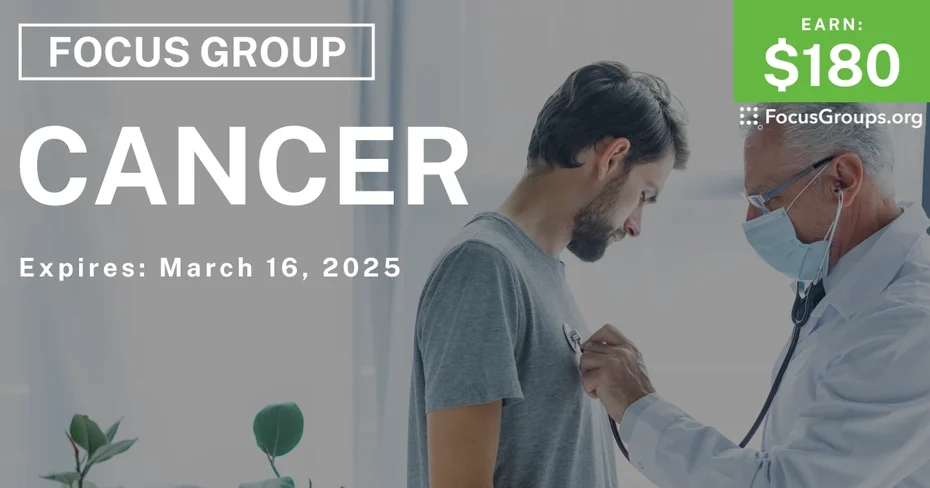 Focus Group on Cancer