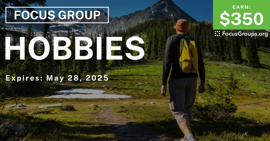 Focus Group in Orange County on Hobbies