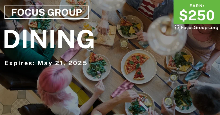Focus Group in Dallas on Dining