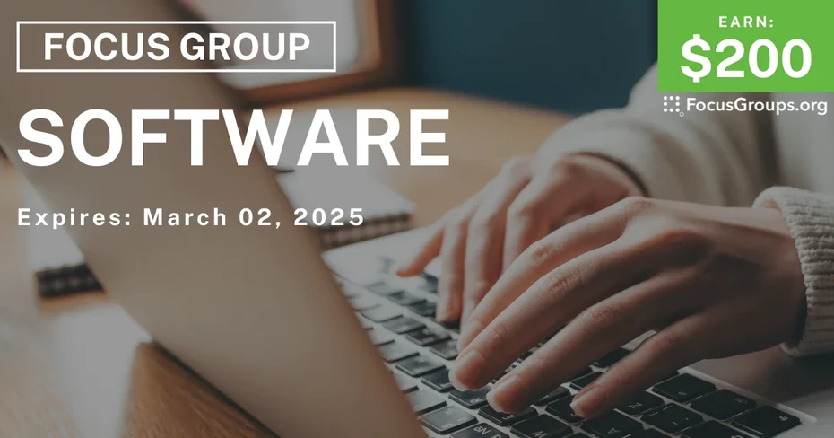 Focus Group on Software