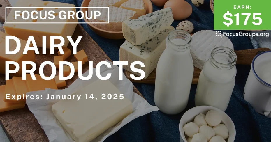 Focus Group on Dairy Products