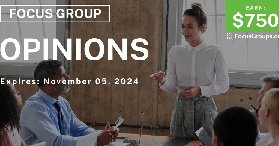 Focus Group in Boston on Opinions