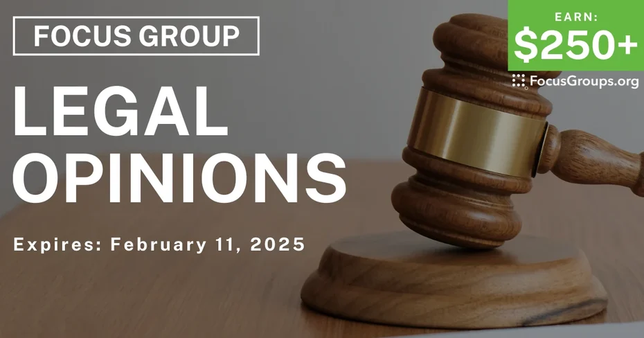 Focus Group in Chicago on Legal Opinions