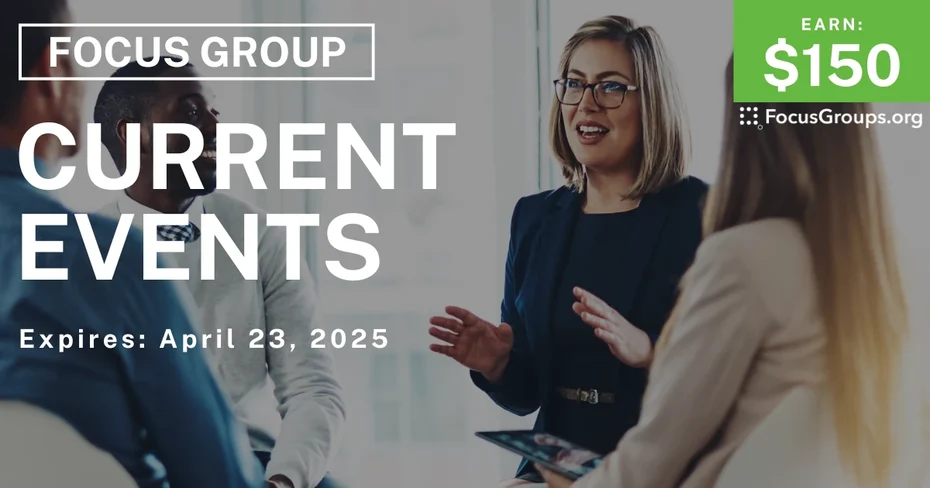 Focus Group in Pittsburgh on Current Events