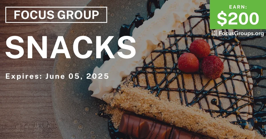 Focus Group in LA on Snacks