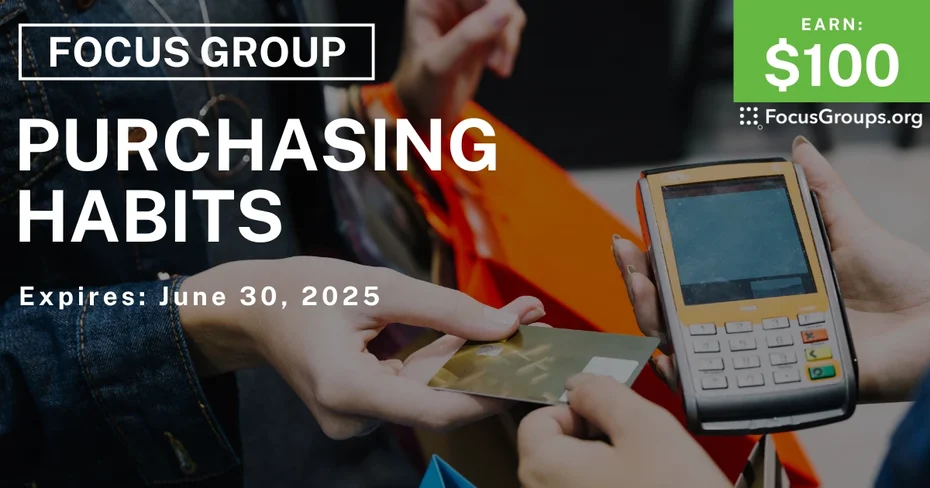 Focus Group on Purchasing Habits