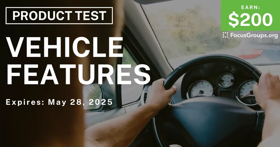 Product Test in Detroit on Vehicle Features