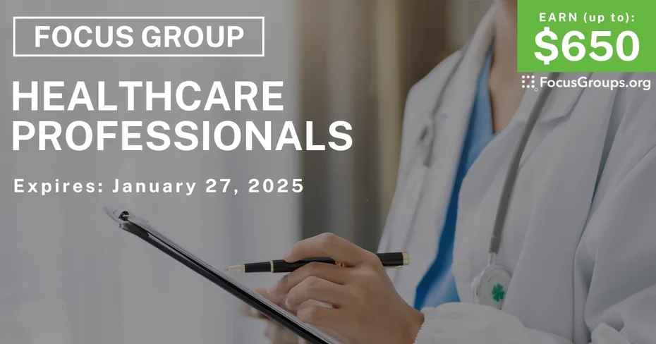 Focus Group in Tampa on Healthcare Professionals