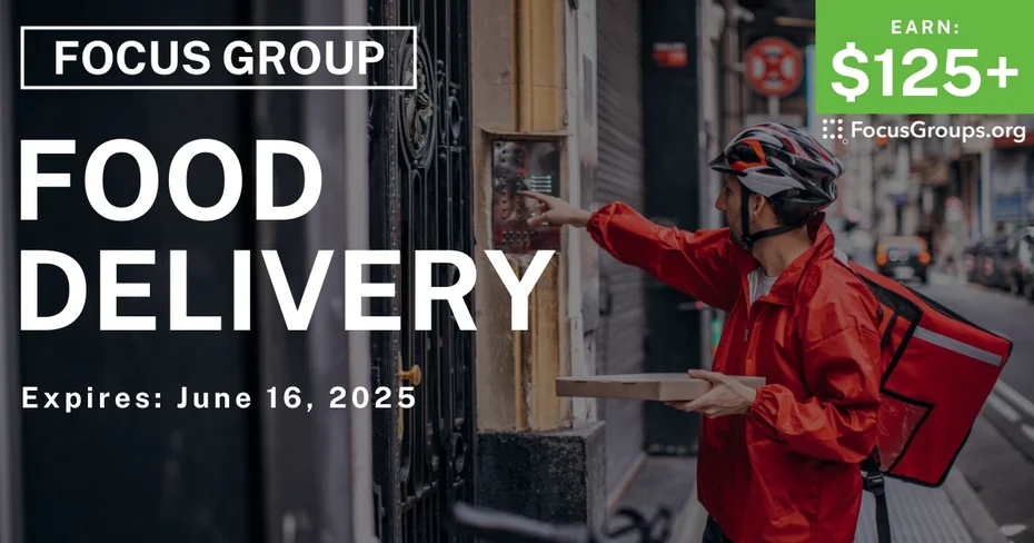 Focus Group in Portland & Denver on Food Delivery
