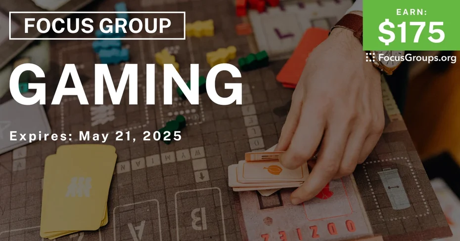 Focus Group in Chicago on Gaming