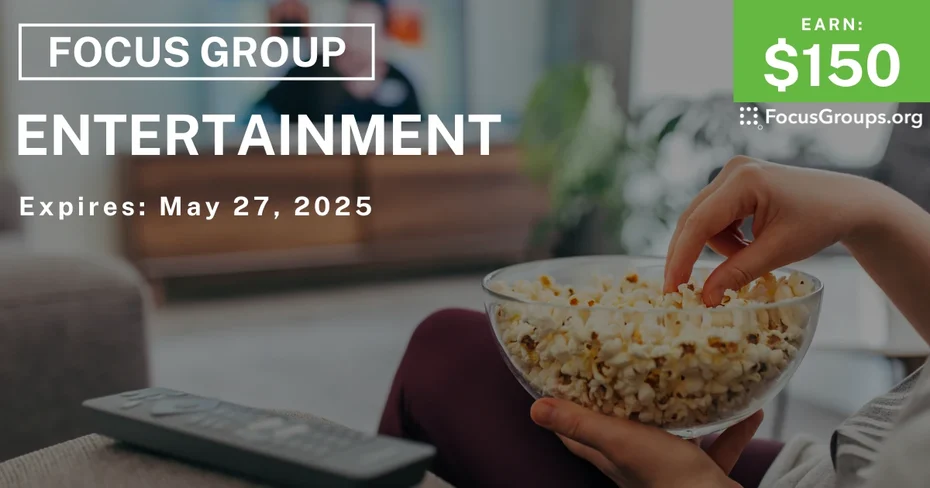 Focus Group for Women in LA on Entertainment