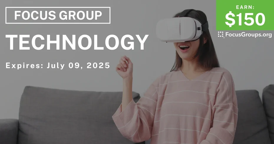 Focus Group in NYC on Technology