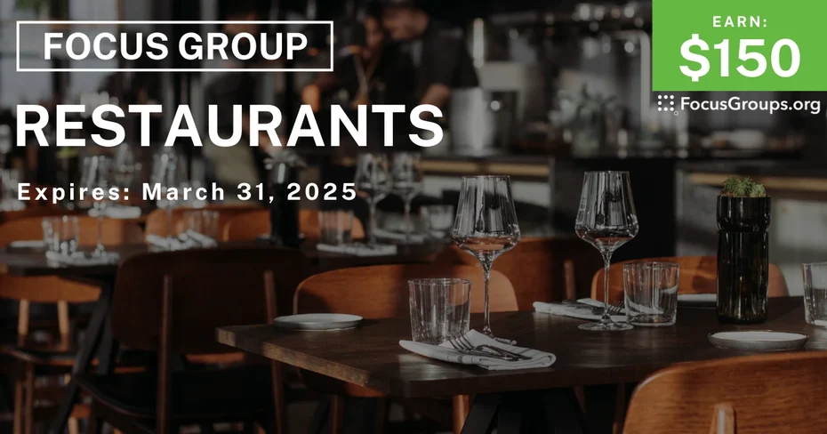 Focus Group on Restaurants