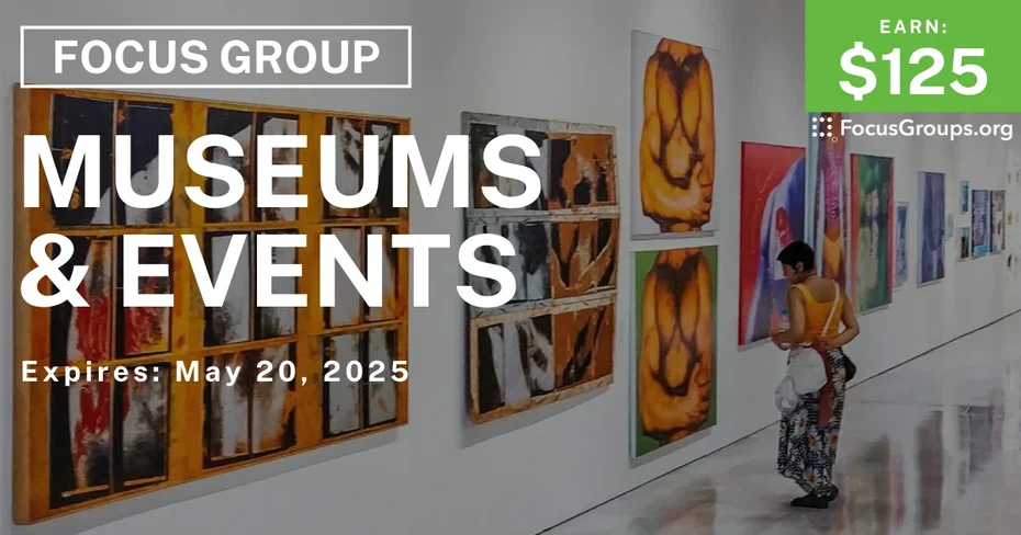 Focus Group in Virginia on Museums & Events