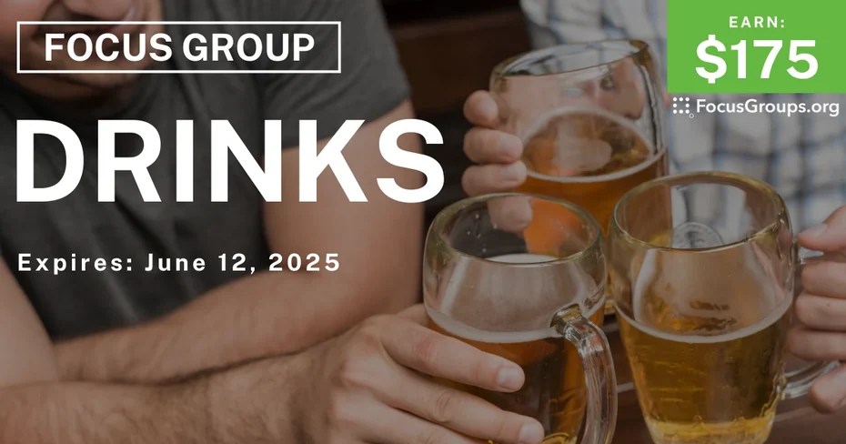 Focus Group on Drinks