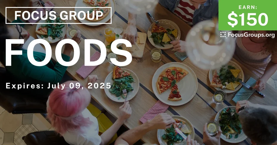 Focus Group in Chicago on Foods