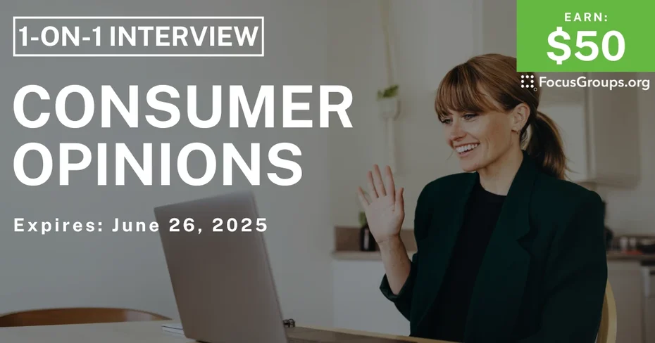 Research Study on Consumer Opinions