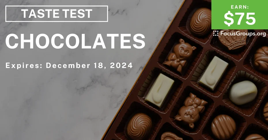 Taste Test in Detroit on Chocolates
