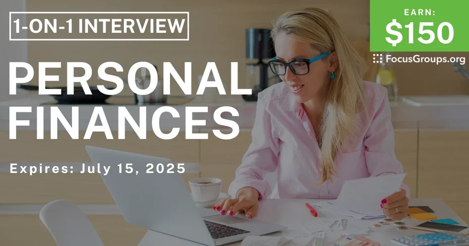 Research Study on Personal Finances