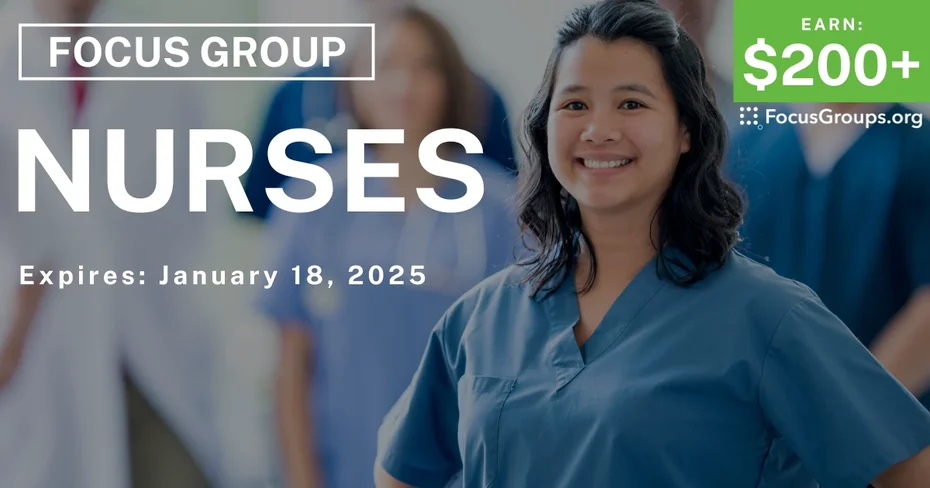 Focus Group in Raleigh for Nurses