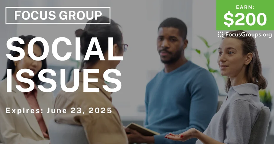 Focus Group in Atlanta on Social Issues
