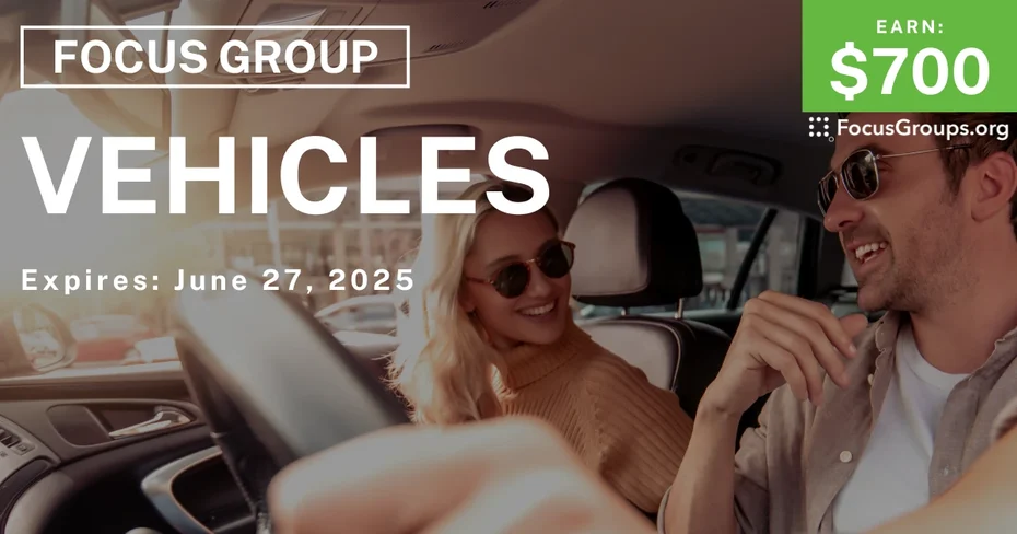 Focus Group in LA on Vehicles