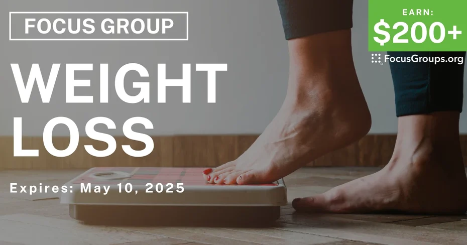 Focus Group in Orange County on Weight Loss
