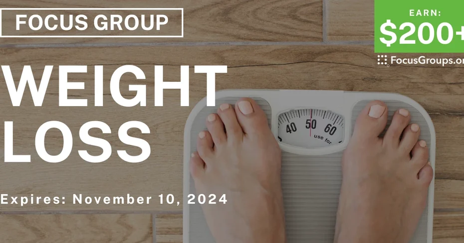 Focus Group in Orange County on Weight Loss