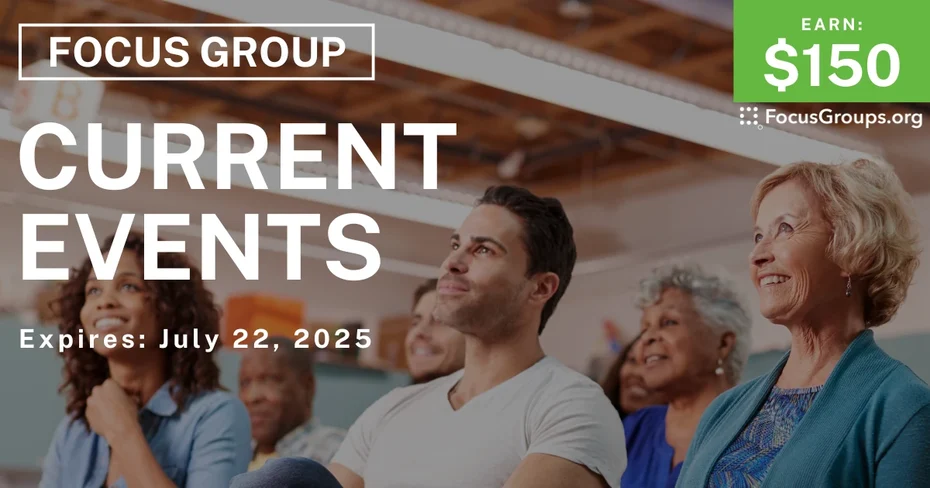 Focus Group in Denver on Current Events