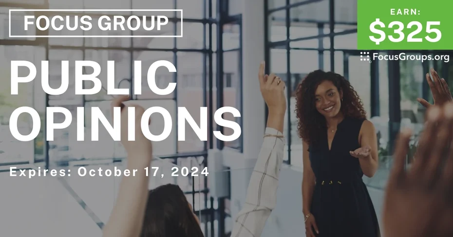Focus Group in Seattle on Public Opinions