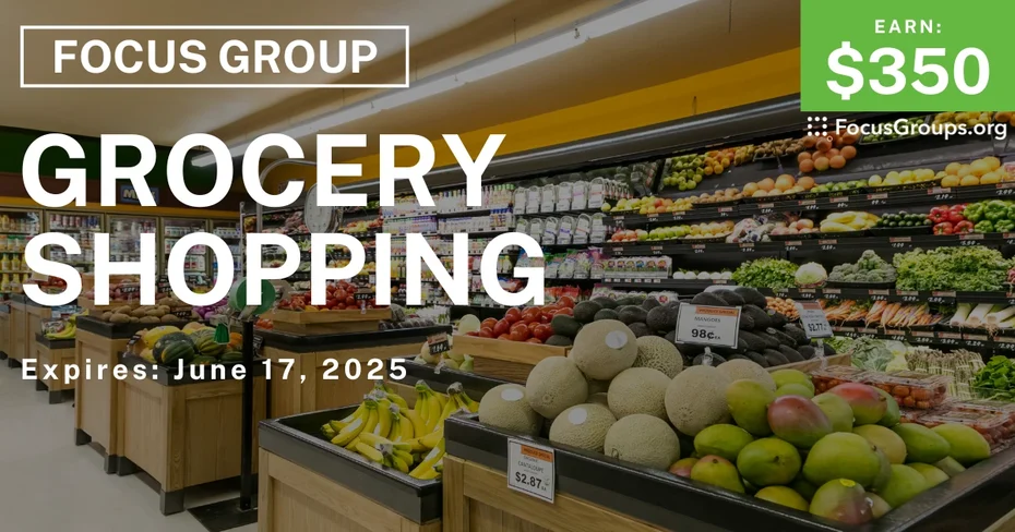 Focus Group in Dallas on Grocery Shopping