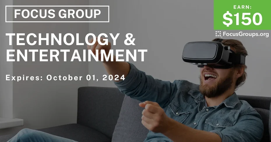 Focus Group in Charlotte & Cincinnati on Technology & Entertainment