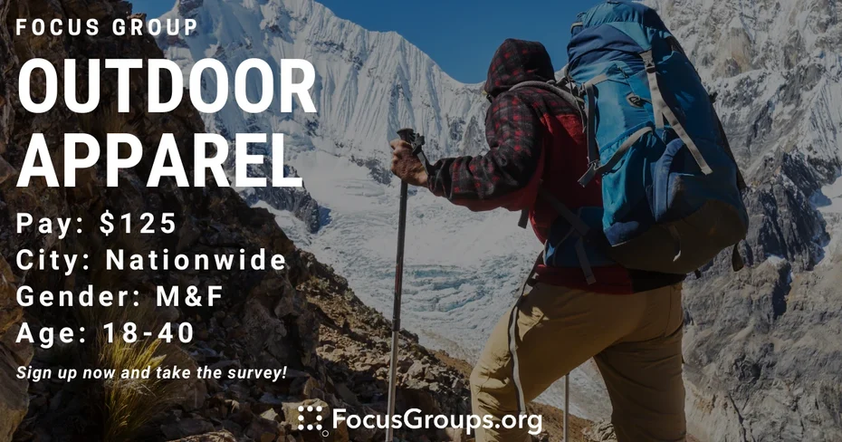 Focus Group on Outdoor Apparel