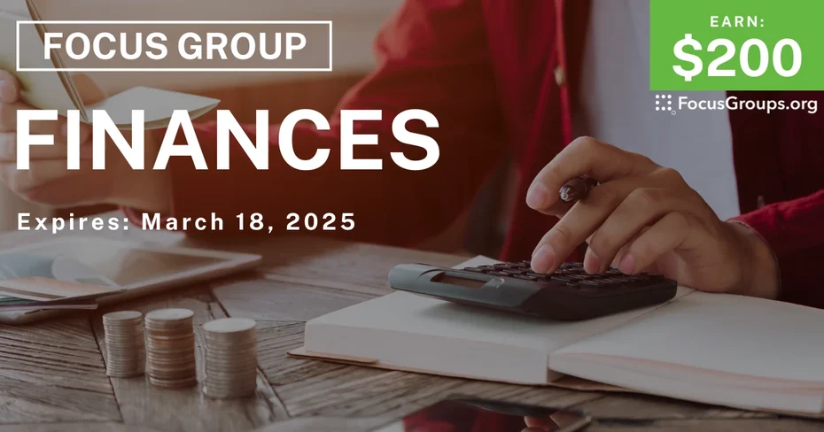 Focus Group in Columbus on Finances