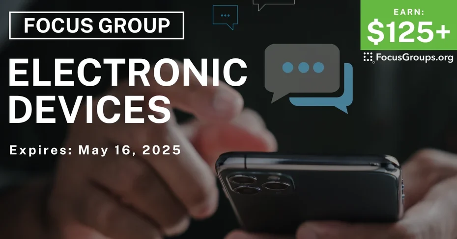 Focus Group in Las Vegas on Electronic Devices