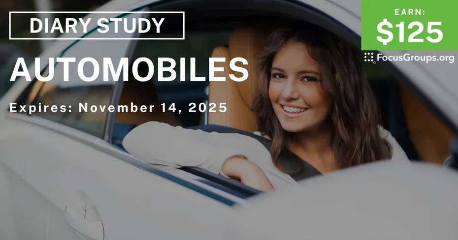 Research Study on Automobiles - $125 - $125 - 11/07/2025