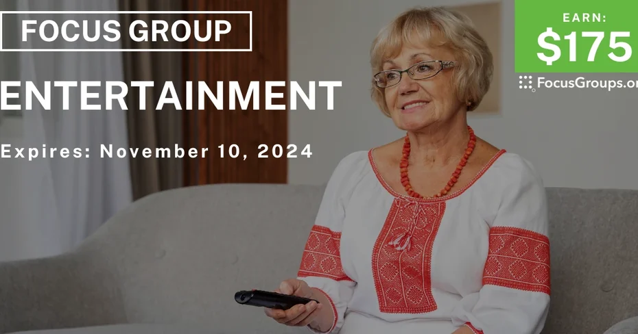 Focus Group for Women on Entertainment