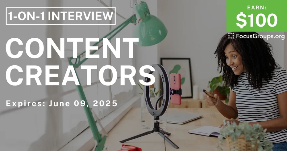 Research Study for Content Creators