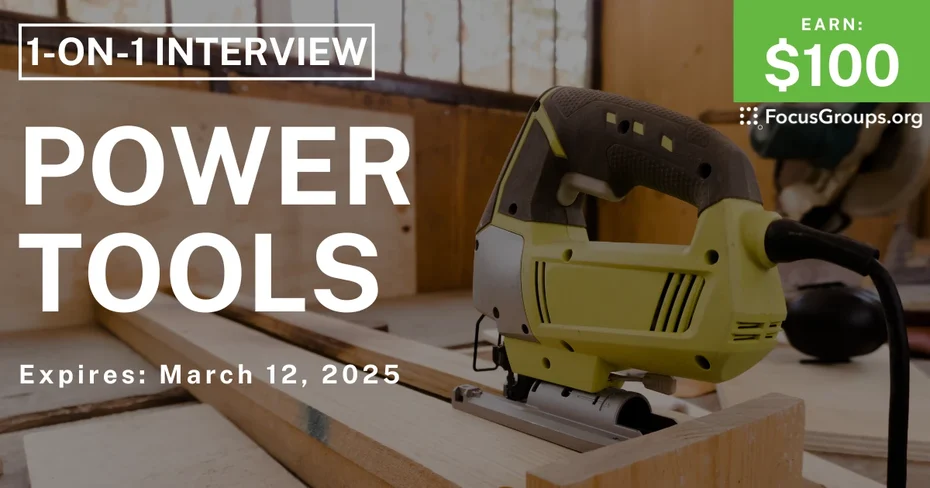 Research Study on Power Tools