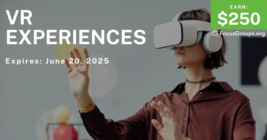 In-Person Session in Menlo Park on VR Experiences