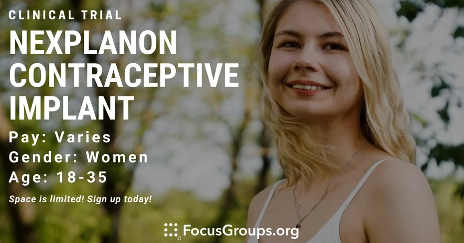 Clinical Trial on Nexplanon Contraceptive Implant
