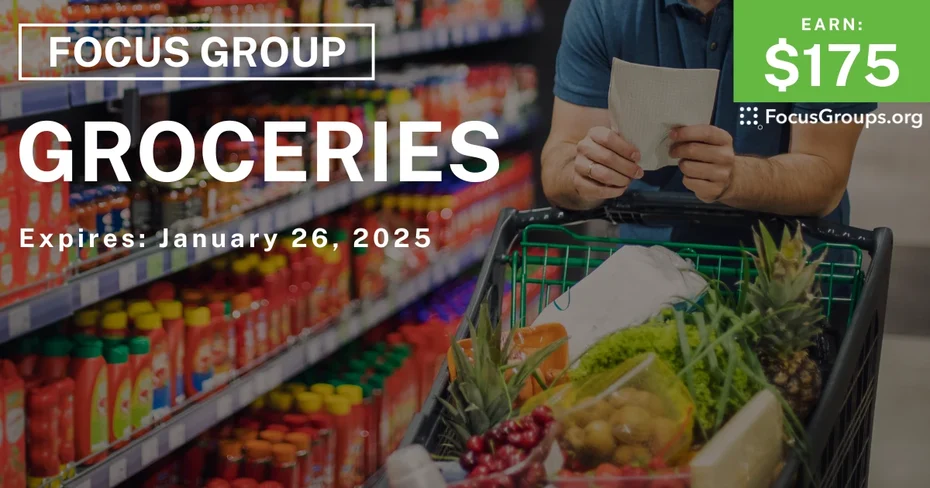 Focus Group on Groceries