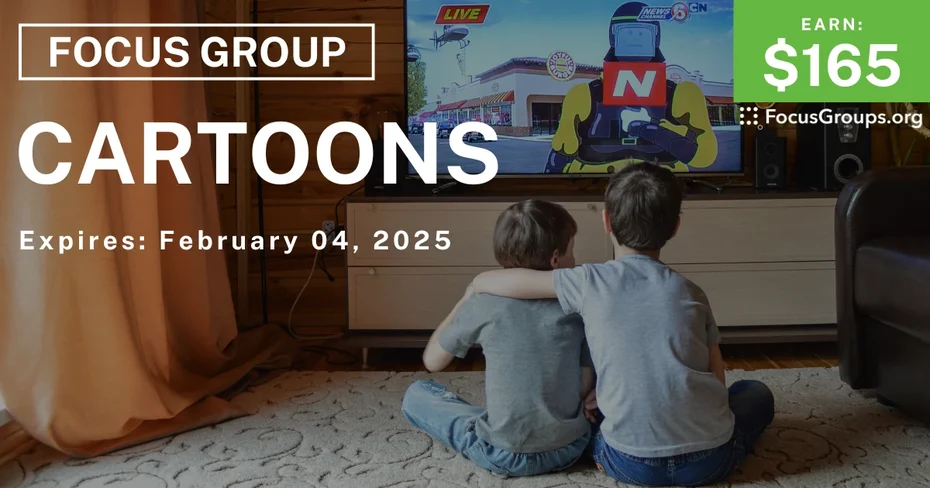 Focus Group for Kids on Cartoons