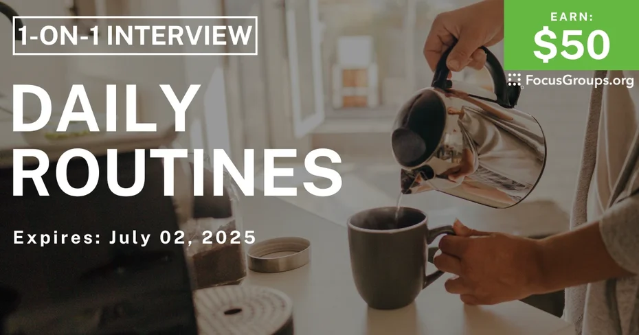 Research Study on Daily Routines