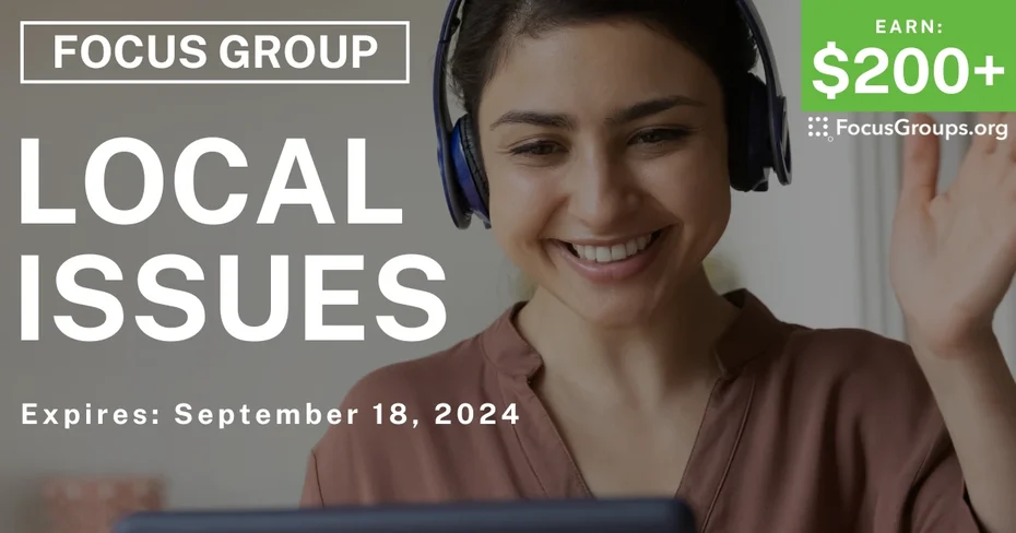 Focus Group on Local Issues