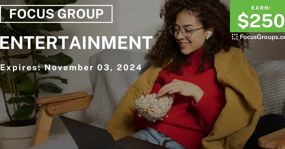 Focus Group for Women on Entertainment