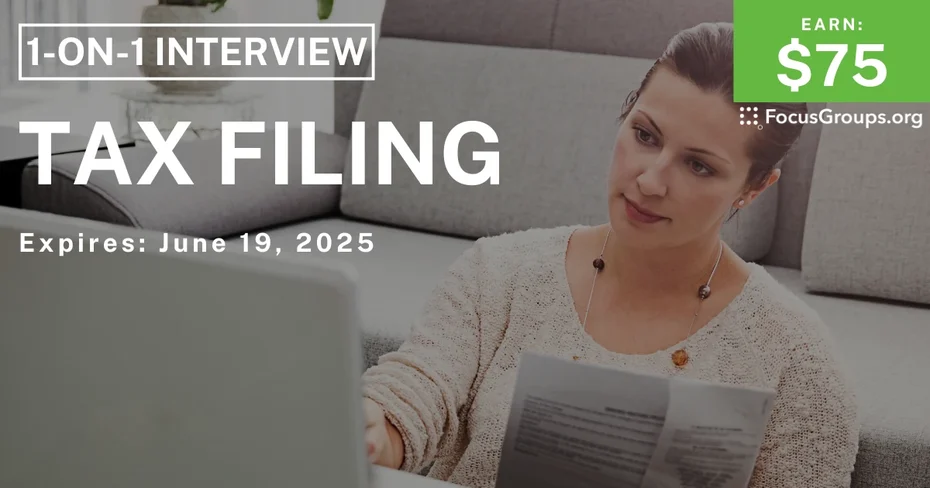 Research Study on Tax Filing