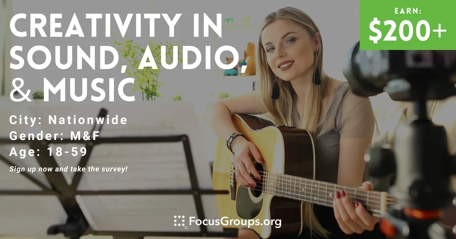 Interview on Creativity in Sound, Audio, and Music