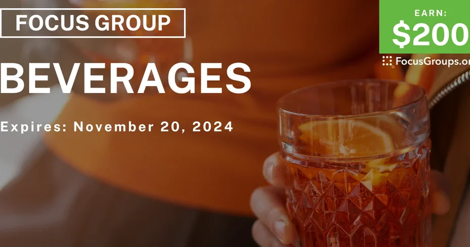 Focus Group on Beverages