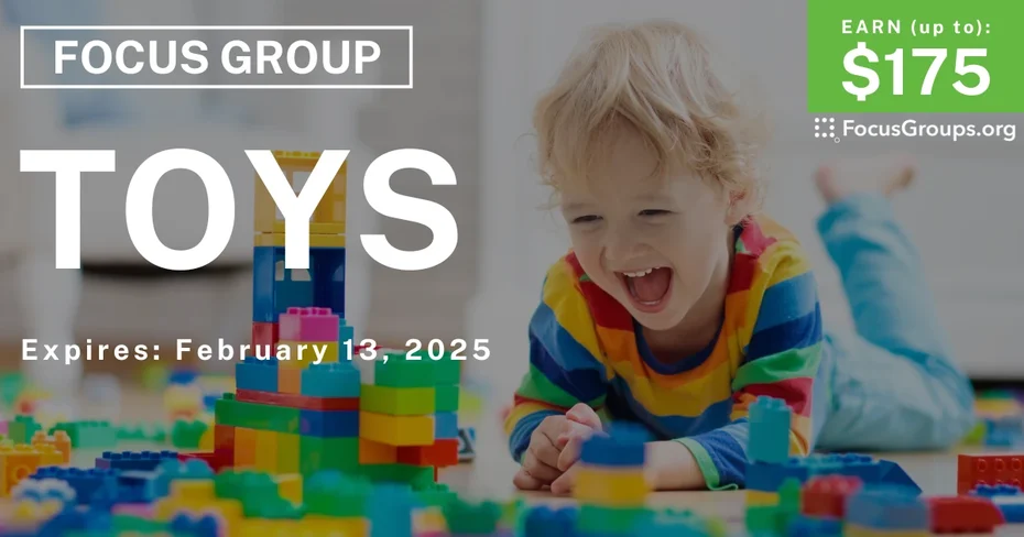 Focus Group for Parents on Toys